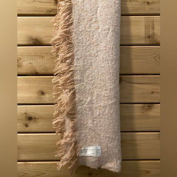 Threshold  Fringed Throw Blanket - Picture 1 of 5